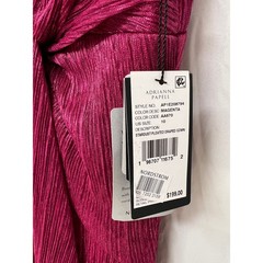 NWT Adrianna Papell Stardust Pleated Gown size 10