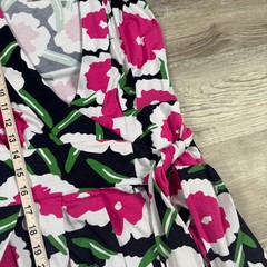 Diane von Furstenberg Pink Floral Wrap Dress Mini Classic DVF Size 2