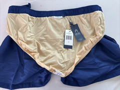 Cabana Life Swim Shorts XL Blue UPF 50+ Built In Brief Beach Swim Bottoms NWT