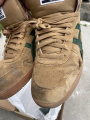 ASICS Japan Pro Mt Color Walnut /Forest Green Mens Size 9.5 Shoes