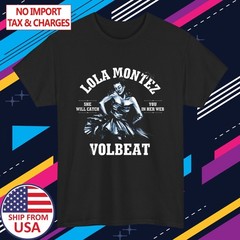 Volbeat Lola Montez Men’s Black Size S-5XL
