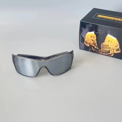 Oakley Turbine Rotor OO9307 Transparent Grey Frame Silver Mirror Lens Sunglasses