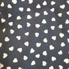 NWT The Kooples Mens Mini Hearts Print Button Down Shirt, FR L, Black, Viscose