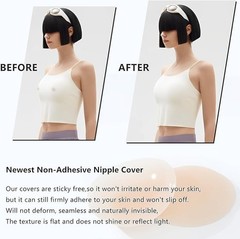 Nipple Cover Silicone Sticky Bra Inserts For demi-cup Seamless styled clothing