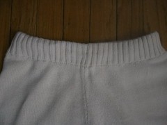 Sincerely Jules Women’s Ivory Knit Sweatpants S Pull-On Straight Leg Elastic