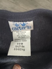 Vintage Carter’s Teddy Bear Romper Set NWT 6–9M