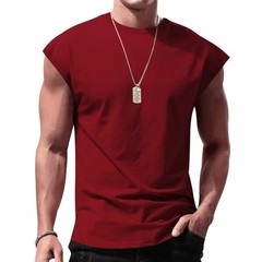 Men’s Sleeveless Tank Top Casual Summer Vest Loose Fit Gym ✅ Buy 2 Save More