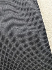 Black Checker Stretch Dress Pants 14-16 XL High Rise Hillary Radley Career Wear