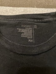 Old Navy Men’s Xl Plain Black T-shirt Short Sleeve Round Neck Cotton Casual Top