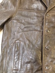 Vtg Men’s XXL M. Julian By Wilson’s Leather Car Coat