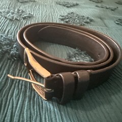 Bill Lavin Men’s Soft Collections Genuine Leather Black Dress Belt Size 36