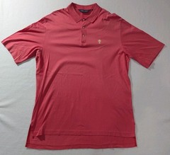 Polo Golf Ralph Lauren Honors Trophy Coral Pink Performance Polo L Pima Cotton