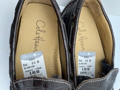 Cole Haan Gunnison II Loafers Sz 9.5 M Croc Leather C06654 Driving Moccasin
