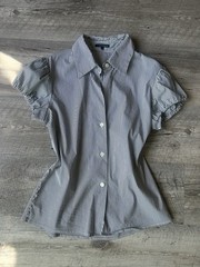 Theory Striped Blouse S