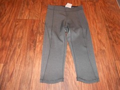 NEW with tags Ivy Park womens cropped leggings size XXS extra extra small gray