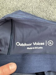 Outdoor Voices Exercise Dress Size XL Color Navy Basically New