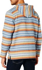 PENDLETON MEN’S LARGE PULLOVER DOUBLESOFT STRIPED SURF HOODIE SWEATER NEW SALE!