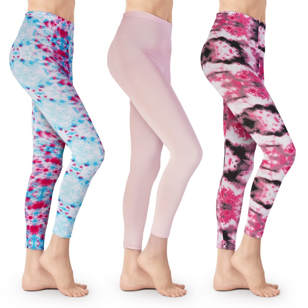 [3 Pack] Leggings for Women Athletic Yoga Casual Lounge Pants Buttery Soft Feel