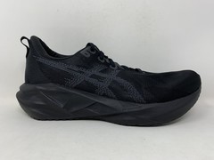 Men’s Asics Novablast 5, Black/Carrier Grey, 11 D Medium US