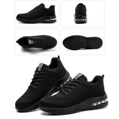 Indestructible Mens Work Shoes Steel Toe Shoes Lightweight Sneakers Safety Boots