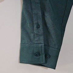 VRST Mineral Teal Heather Woven Button-Up Shirt Men’s M Stretch Moisture Wicking