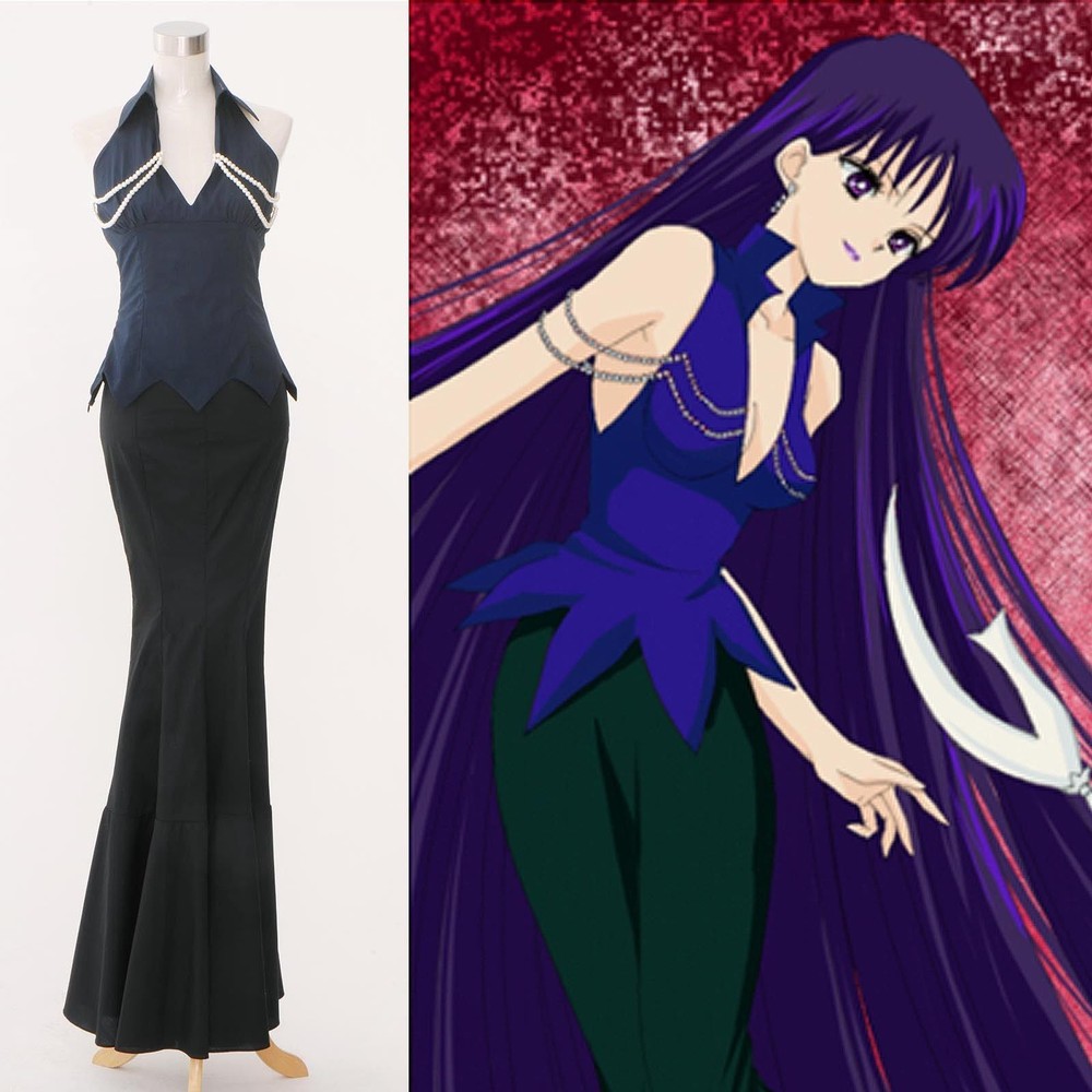 Sailor Moon Mistress 9 Evening Dress Cosplay Costume Halloween Custom Made