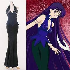 Sailor Moon Mistress 9 Evening Dress Cosplay Costume Halloween Custom Made