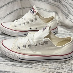 Converse Chuck Taylor All Star Low Top Lace-Up Optic White Sneakers M7652