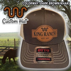 Trucker Hat Baseball Cap Snapback King Ranch Western Style 34 Color Choices
