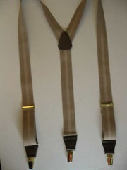 Men’s Suspenders 1-1/2″ Y Style Highlight Series, Snaps, Button On. USA Made