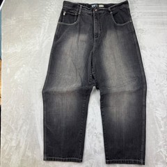 VTG Southpole Baggy Jeans 40 Gradient Grey Y2K Skater Wide Leg Jesse Pinkman