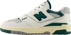 New Balance 550 Mens Shoes, Sea Salt/Marsh Green, Size M5 / W6.5