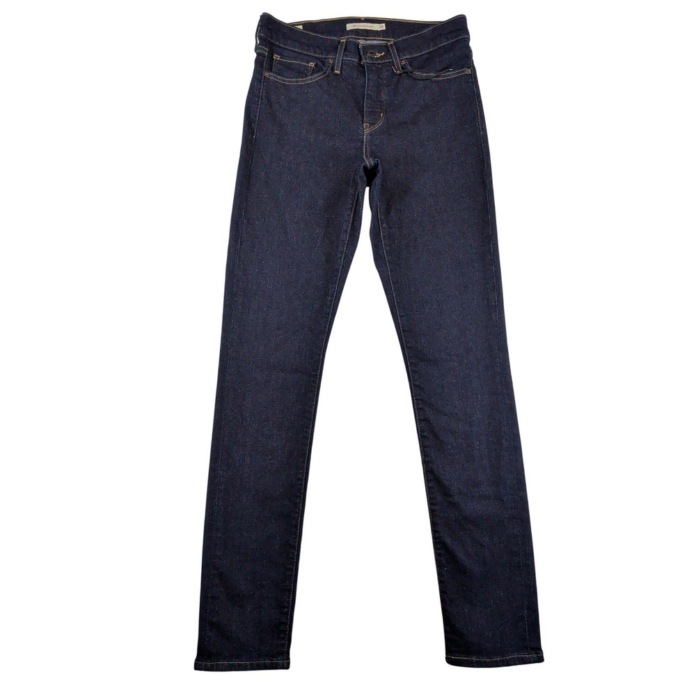 Levis Premium 311 Shaping Skinny Jeans Womens 28×30 Dark Wash Indigo 19626-0401