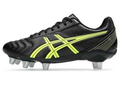 ASICS Rugby Cleats LETHAL TACKLE WIDE 1111A263.001 Black/Safety Yellow 2025 NEW!