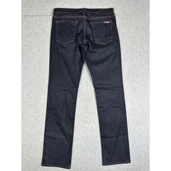 Hudson Byron Straight Jeans Mens 32×33 Indigo Dark Wash Denim M255DBG