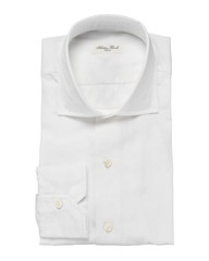 NWT SALVATORE PICCOLO DRESS SHIRT Napoli cotton handmade luxury Italy 39 15 1/2