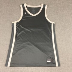 Jordan Engineered Jersey Mens Large Tank Dri-FIT Basketball Mesh Jumpman