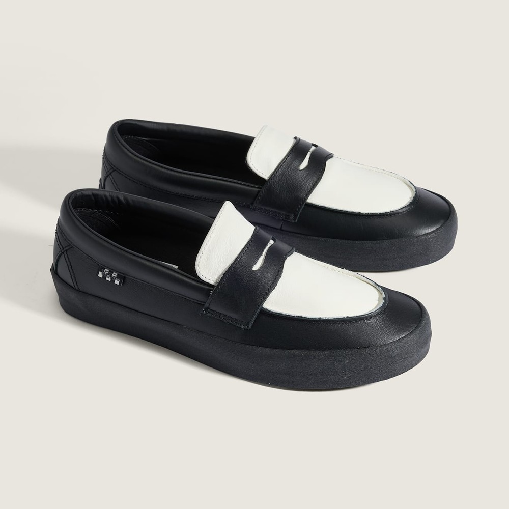 Vans Skate Loafer Sneakers Skate Shoes Black/White VN000VA6Y28 US 4-13