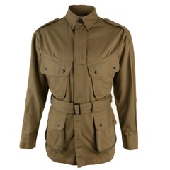 WW2 US Reinforced Airborne M1942 Jump Suit Jacket Paratrooper Repro All Sizes