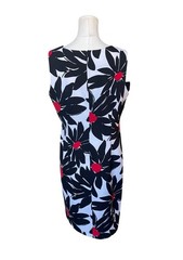 Ronni Nicole Floral Sheath Dress Size 14 Bold Artsy Maximalist Cocktail Party