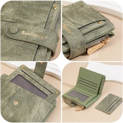 Women’s Wallet Bifold Clutch Leather Credit Card Holder Purse Coins Pocket Gifts