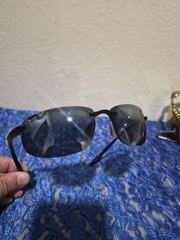 Maui Jim Ho’okipa MJ407-02 Black Mj Sport Plastic Gray Polycarbonate Lens Men’s