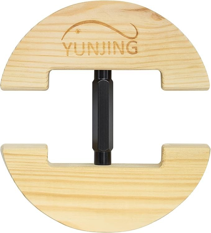 Hat Stretcher Wooden Adjustable Buckle One Size Fits All from 6-1/2 to 9-1/2, He