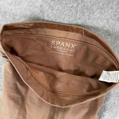 Spanx Shapewear Shorts Womens Large Brown Power Series High Waist Slimming