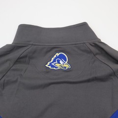 Delaware Blue Hens Colosseum 1/4 Zip Windshirt Pullover Mens Large Blue NWT