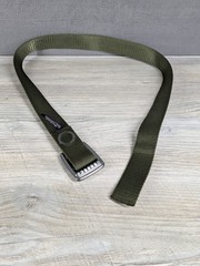 Patagonia 40 in Olive Tech Web Belt Lightweight Adventure Belt Hiking Outdoor