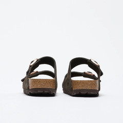 Birkenstock Arizona Suede Leather Mocha Sandals Unisex Shoes New w/ Box