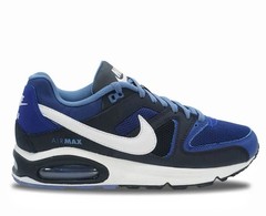 Nike Air Max Command Deep Royal White Dark Obsidian 629993-410 Men’s Size 9-12
