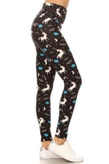 Buttery Soft High Waist Leggings PATTERNED regular & + sizes available!!