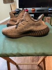 Adidas Yeezy Boost 350 V2 Ash Stone GW0089 Gray Primeknit Size 11.5